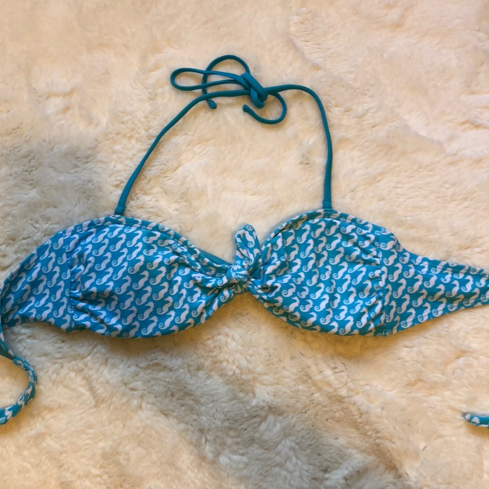 Bandeau bikini top